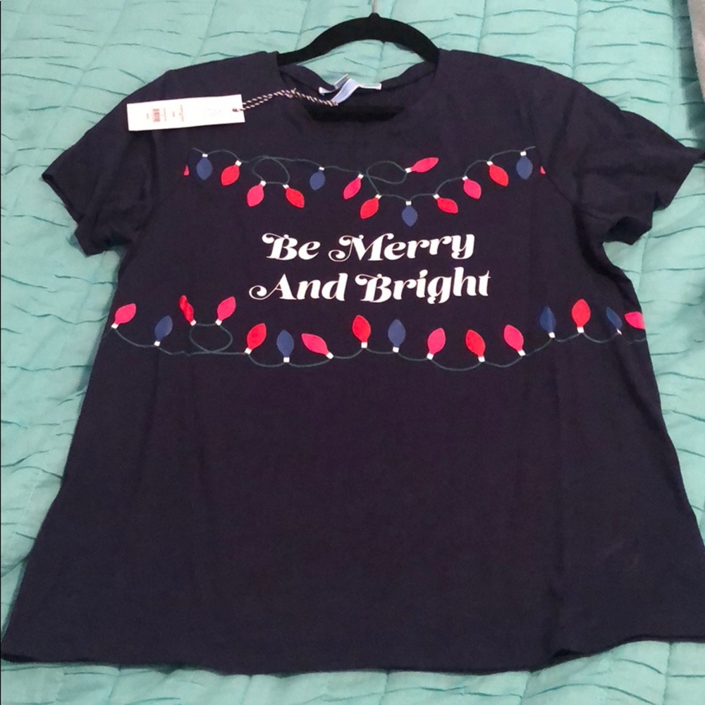 Draper James Be Merry And Bright Navy size medium